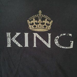 King Crown Royal Black Tee T-shirt - Medium